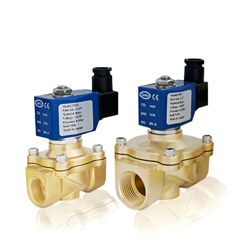 Électrovanne Eau 5 bobine électrovanne 12V et 24V comparaison dimensionnelle