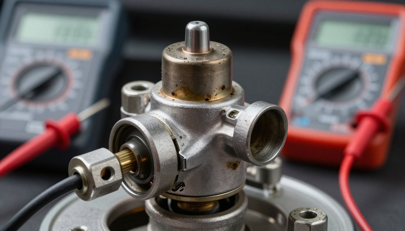Électrovanne de purge canister défectueuse présentant des symptômes de dysfonctionnement