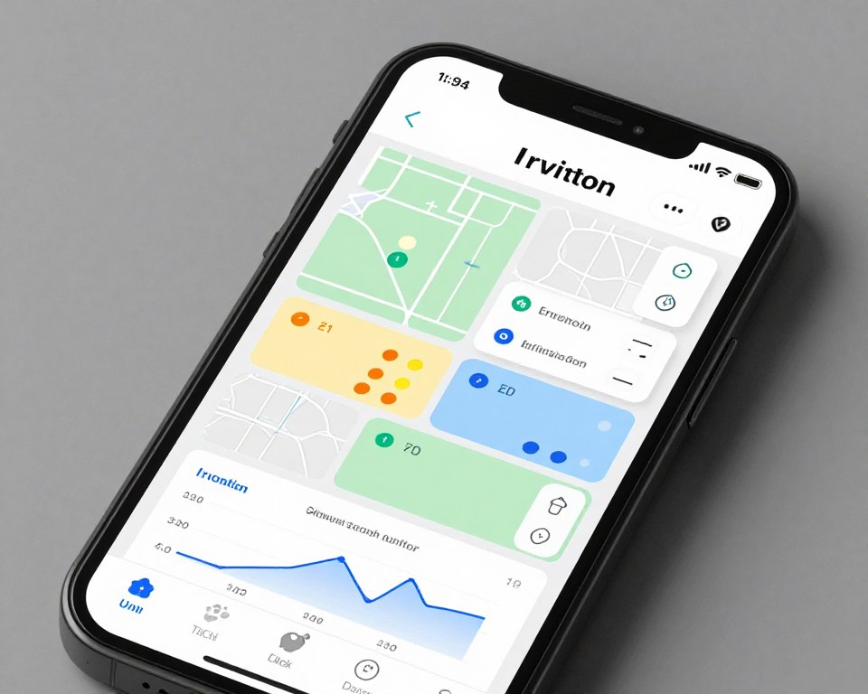 Application mobile de contrôle d'irrigation avec électrovannes