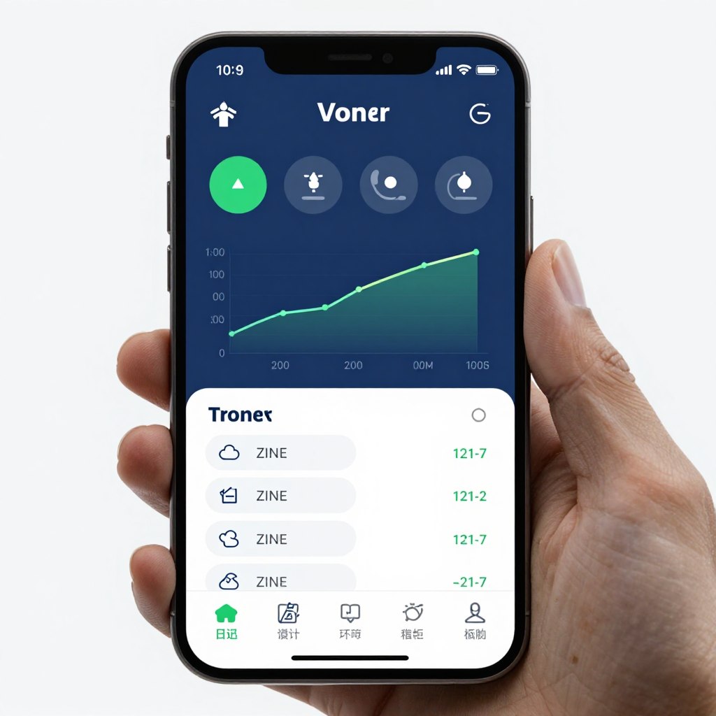 Application mobile de contrôle d'irrigation intelligente