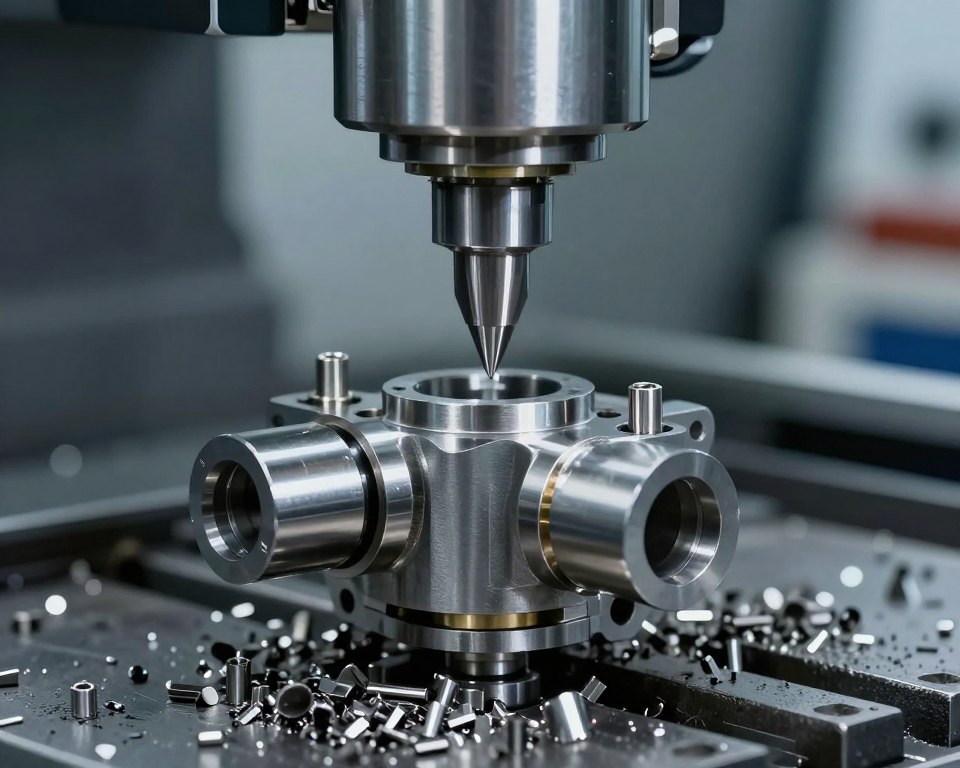 Centre usinage CNC fabrication corps électrovannes précision