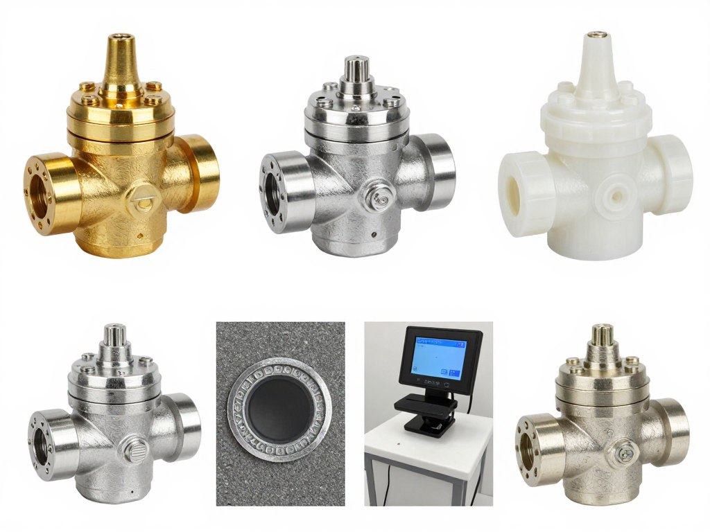 Comparaison de matériaux pour corps d'électrovanne irrigation
