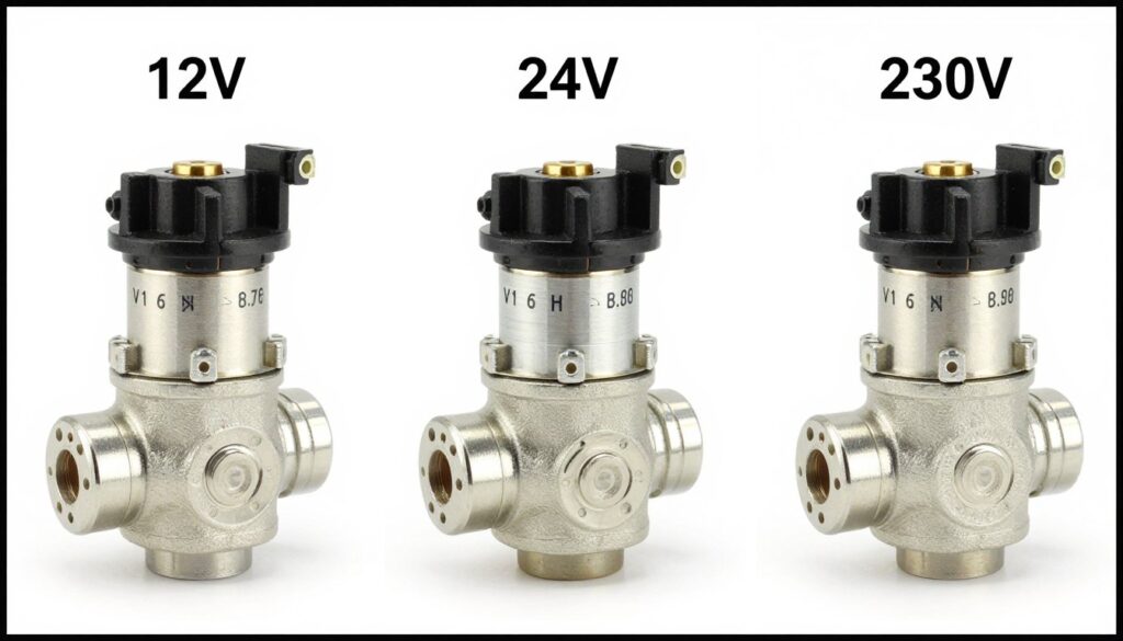 Comparaison électrovannes 12V 24V 230V irrigation avantages inconvénients
