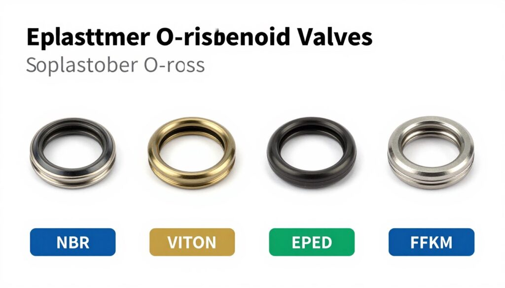 Comparatif différents matériaux joints électrovannes NBR VITON EPDM Comparatif différents matériaux joints électrovannes NBR VITON EPDM