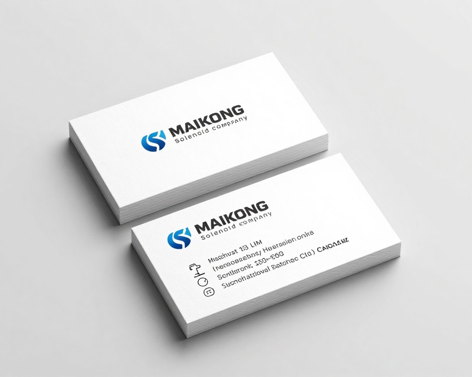 Contact commercial MAIKONG carte visite coordonnées professionnelles