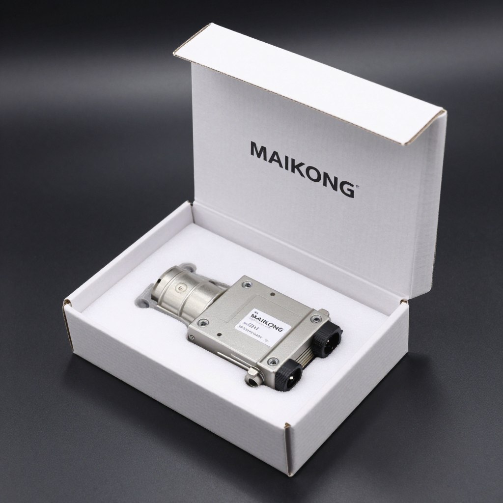 Échantillon électrovanne MAIKONG 24V dans emballage professionnel
