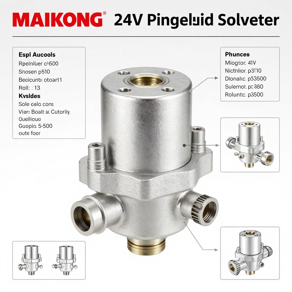 Électrovanne MAIKONG 24V pneumatique distributeur