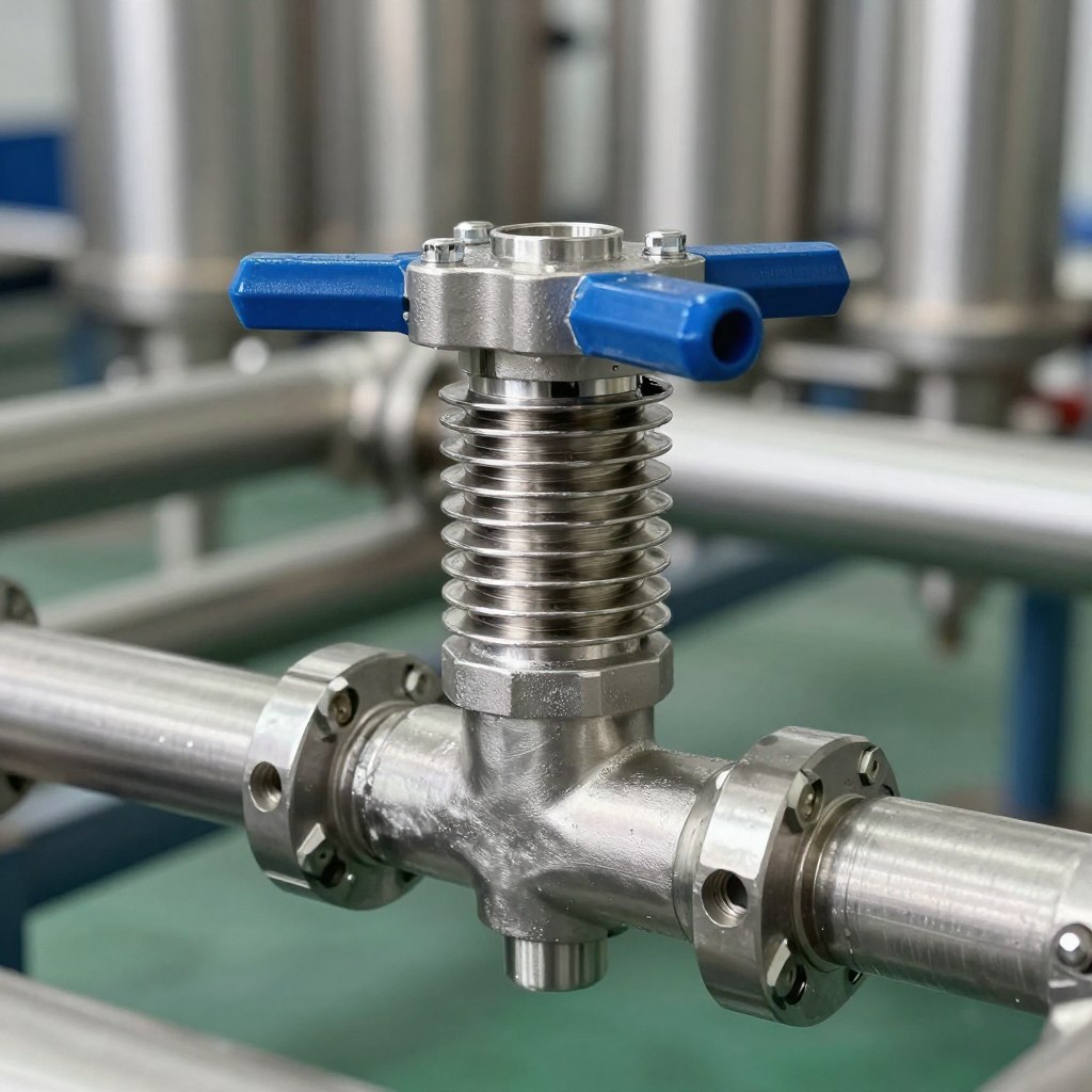 Électrovanne en acier inoxydable pour traitement des eaux