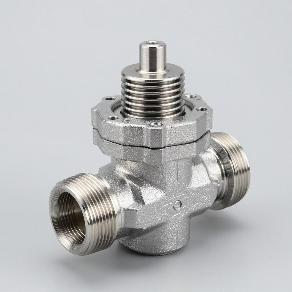 Électrovanne hydraulique haute pression acier inoxydable