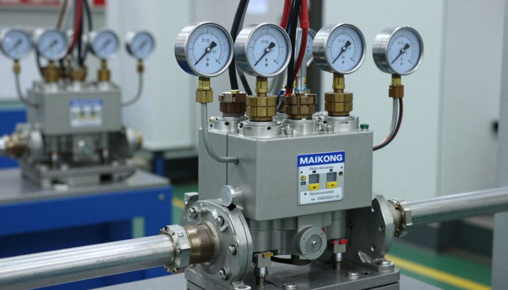 Électrovanne hydraulique haute pression industrielle