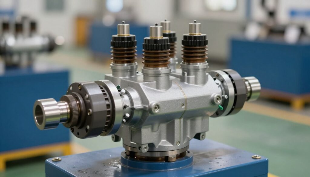 Électrovanne hydraulique haute pression industrielle