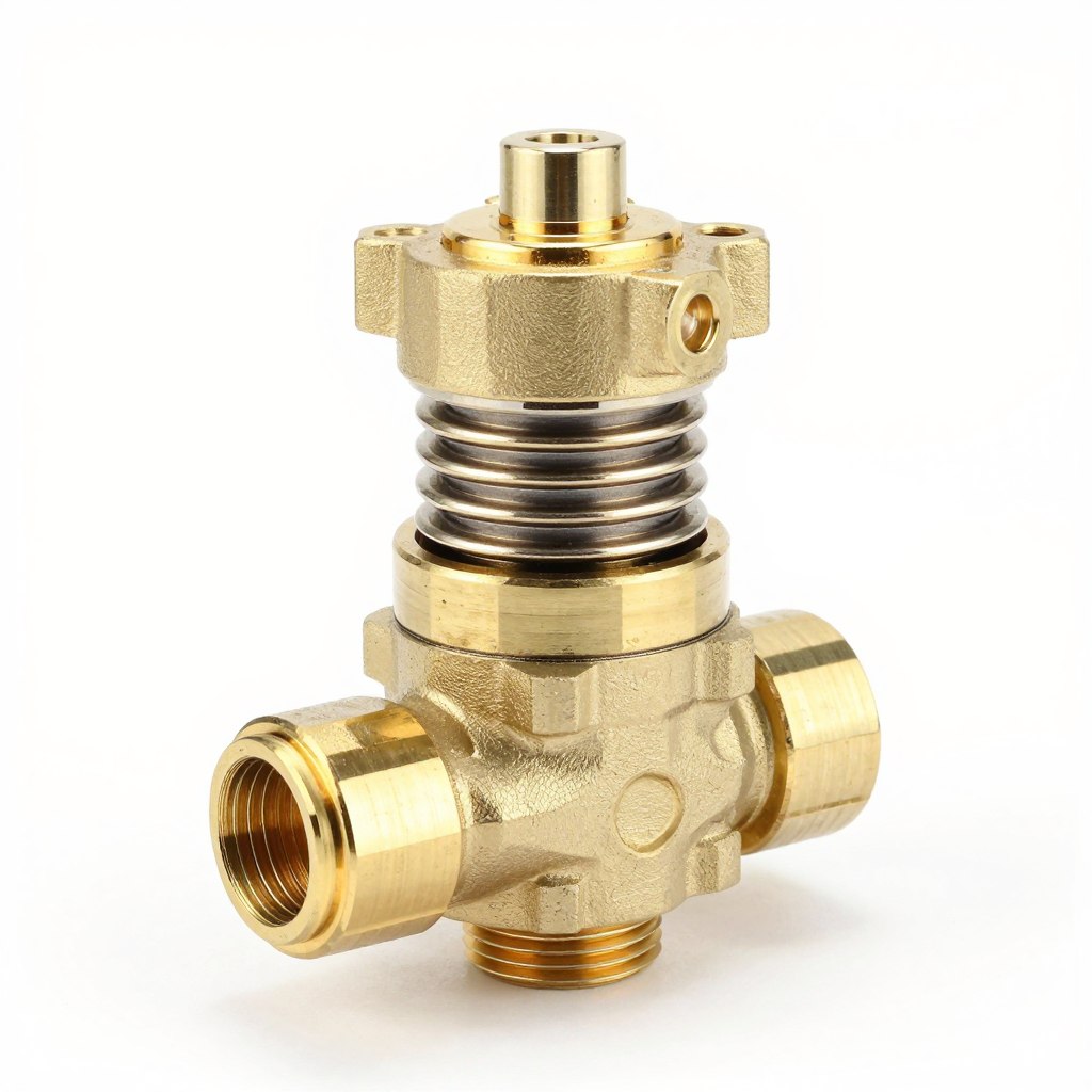 Électrovanne pneumatique action directe laiton
