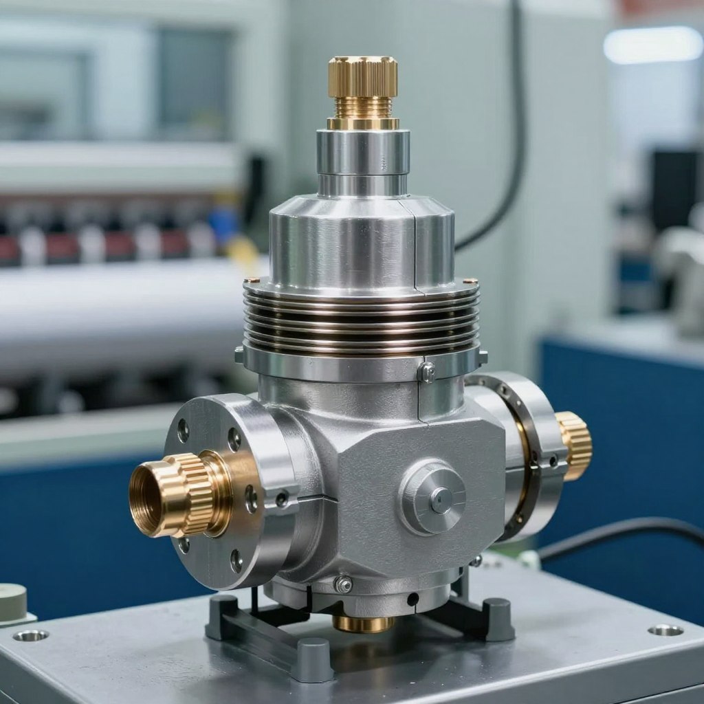 Électrovanne rapide pour machine textile industrielle
