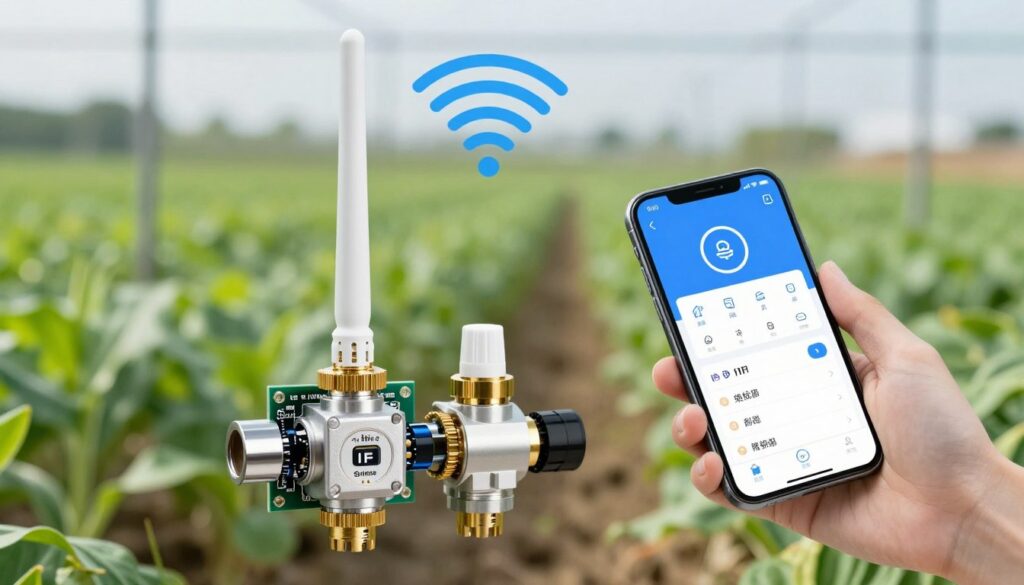 Électrovannes intelligentes connectées pour irrigation automatique