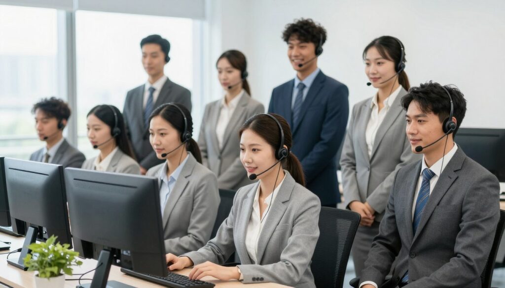 Équipe commerciale MAIKONG support client international