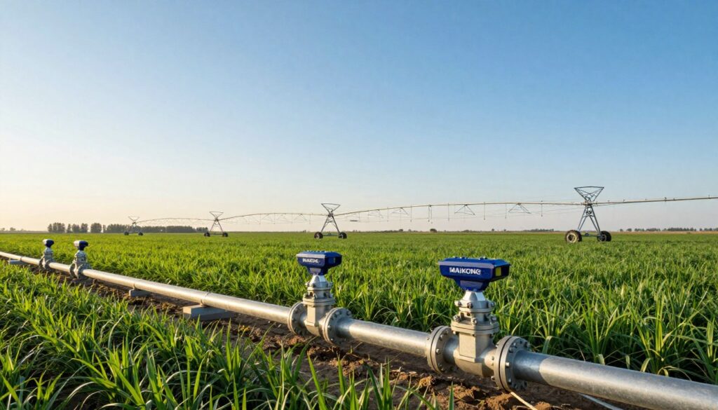 Installation complète d'irrigation agricole avec électrovannes MAIKONG
