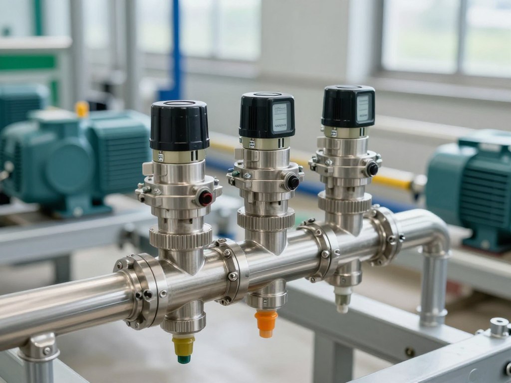 Installation de fertigation avec électrovannes 12V résistantes aux produits chimiques