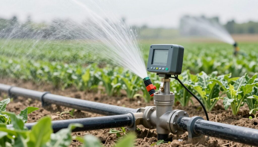 Installation électrovanne irrigation agricole avec programmateur Installation électrovanne irrigation agricole avec programmateur