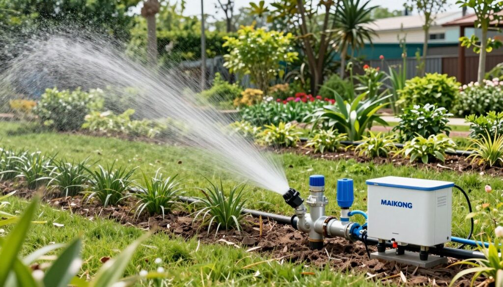 Installation irrigation professionnelle complète électrovannes MAIKONG système performant