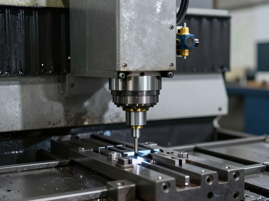 Machine-outil avec système hydraulique et électrovannes