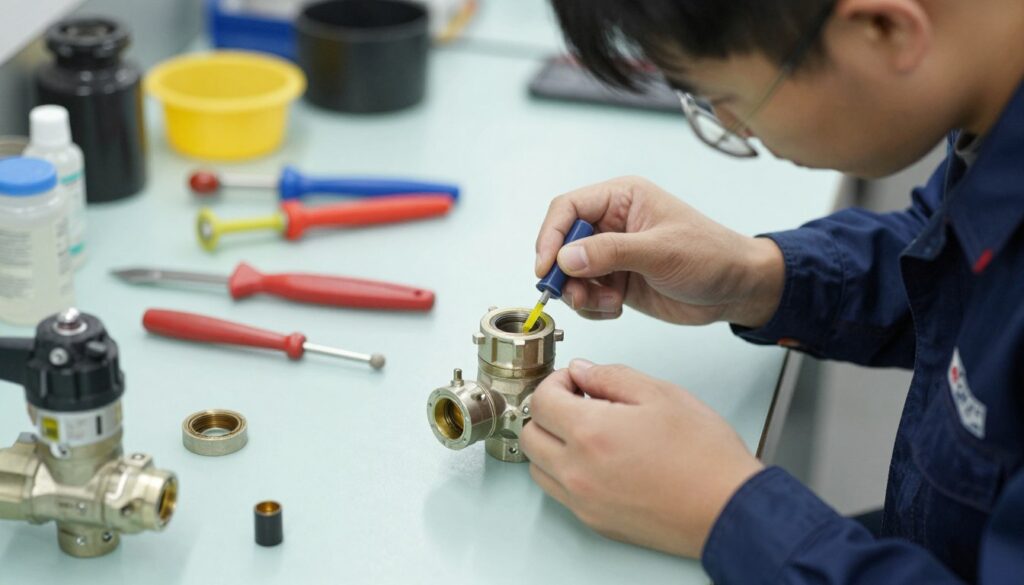 Maintenance et nettoyage d'une électrovanne d'arrosage