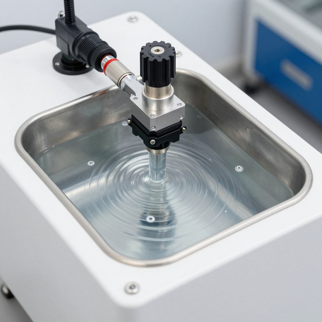 Nettoyage ultrasonique de composants électrovanne hydraulique