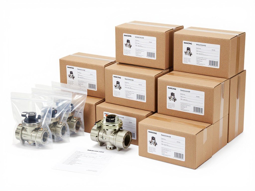 Packaging professionnel électrovannes MAIKONG pour export France