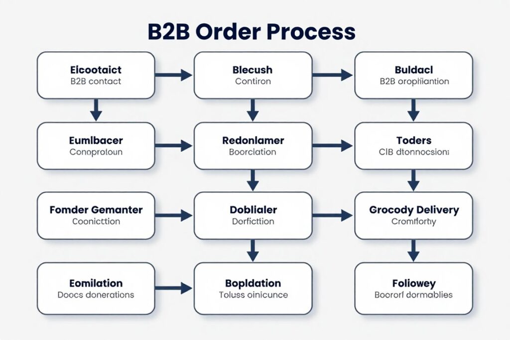 Processus de commande illustré par un diagramme