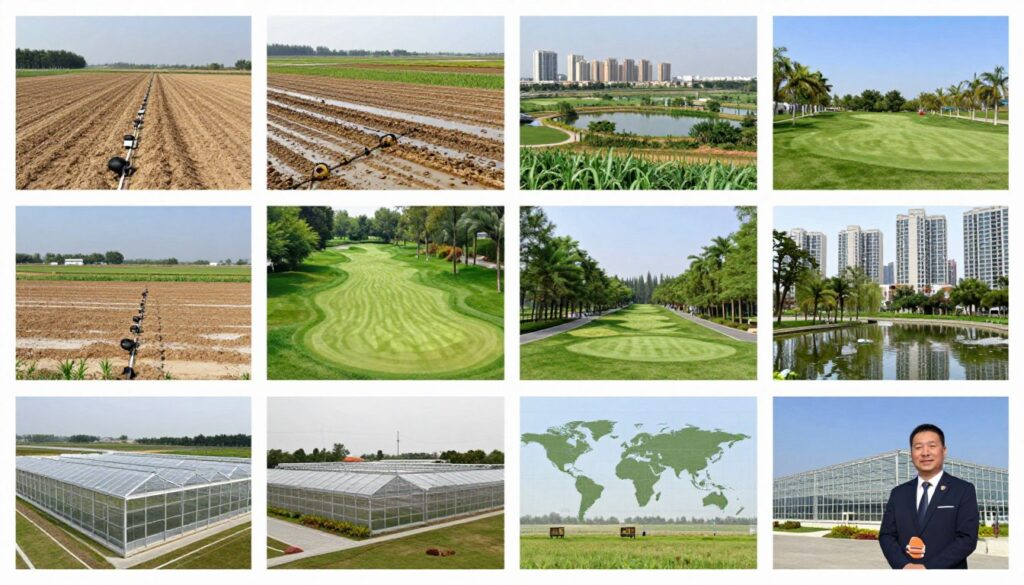 Projets d'irrigation réalisés avec électrovannes MAIKONG