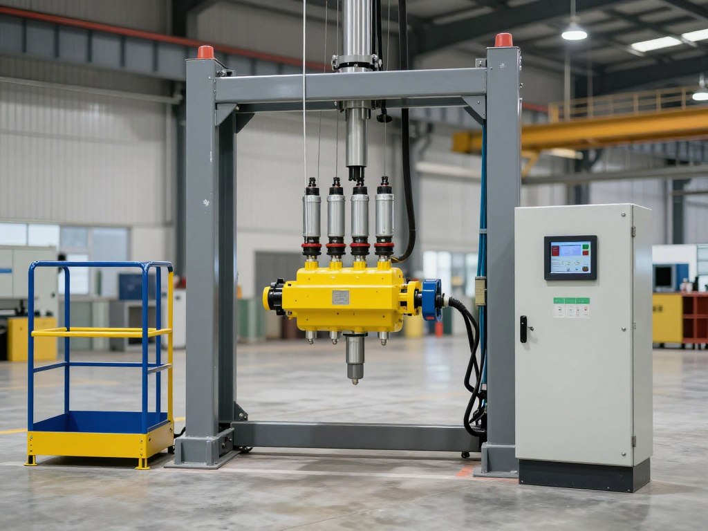 Système de levage hydraulique avec électrovannes de contrôle