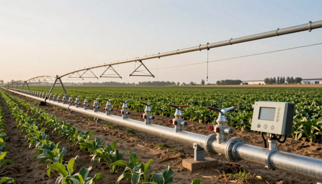 Système d'irrigation agricole équipé d'électrovannes 220V MAIKONG
