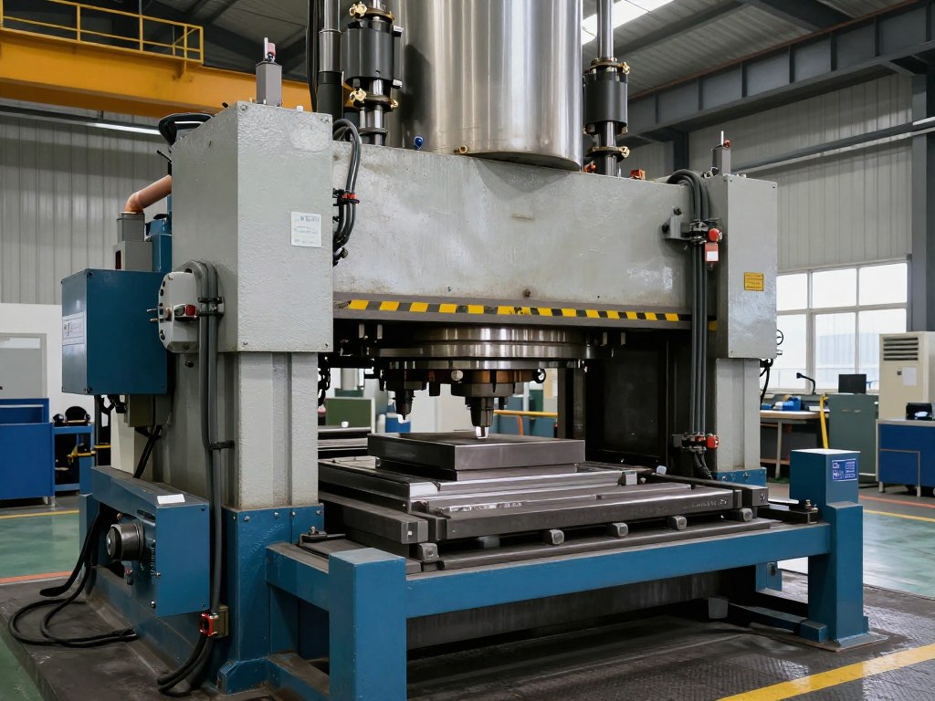 Système hydraulique de presse à forger avec électrovannes