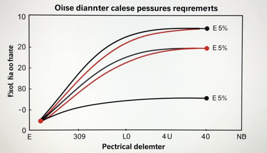 Tableau sélection diamètre orifice électrovanne selon débit pression