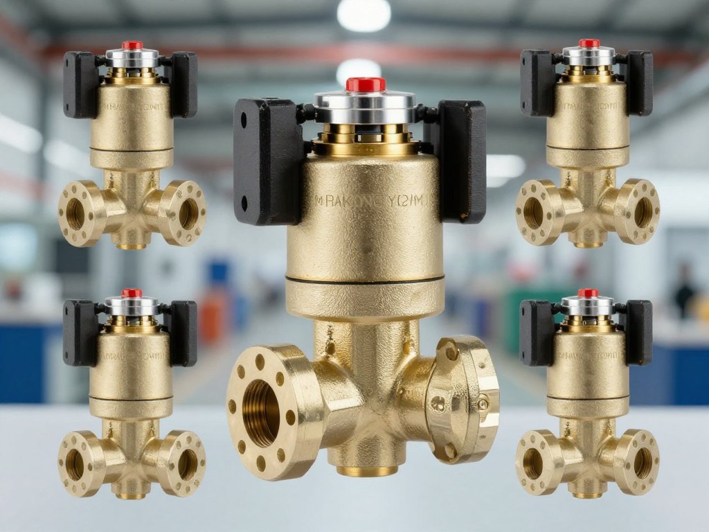 électrovanne pneumatique MAIKONG modèle YCVM11 vue détaillée