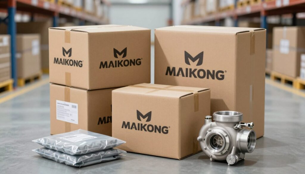 emballage électrovannes turbo MAIKONG pour export