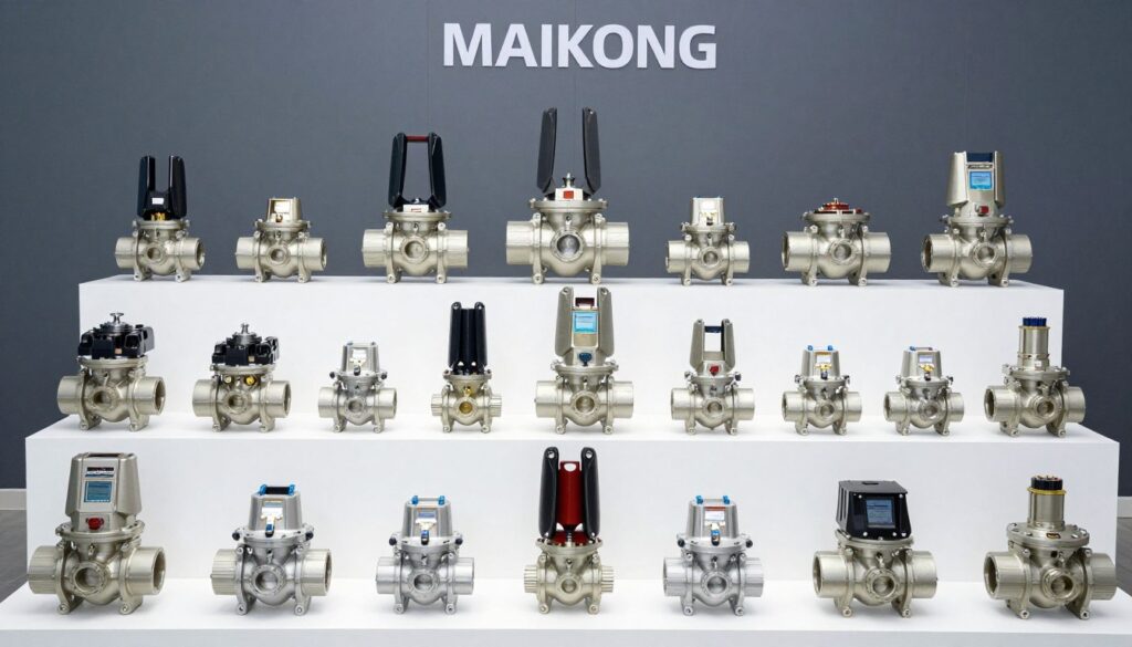 gamme complète électrovannes MAIKONG disposition professionnelle gamme complète électrovannes MAIKONG disposition professionnelle