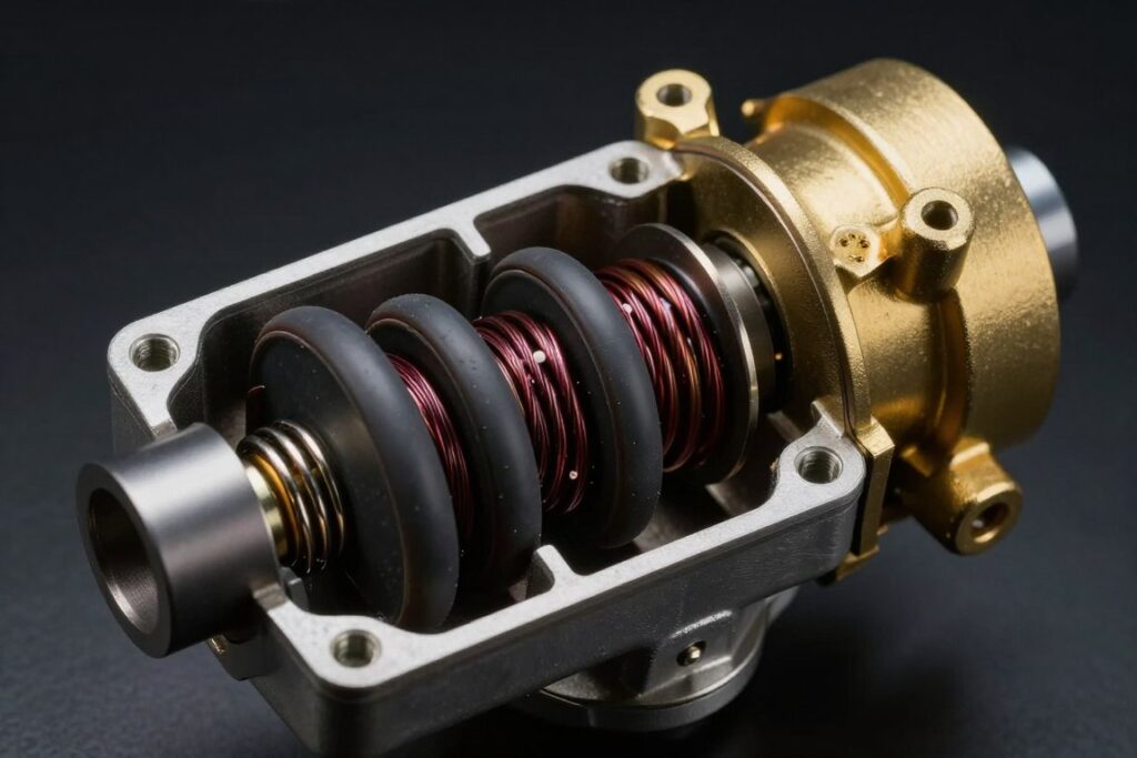 membrane caoutchouc électrovanne behr bmw e30 structure interne