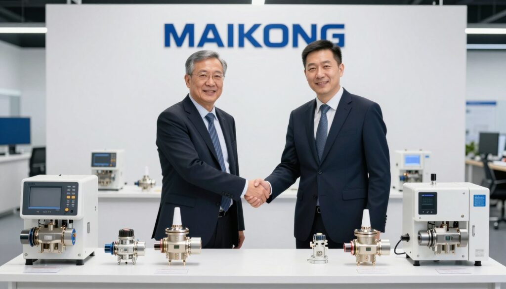partenariat MAIKONG électrovannes eau solutions complètes France partenariat MAIKONG électrovannes eau solutions complètes France