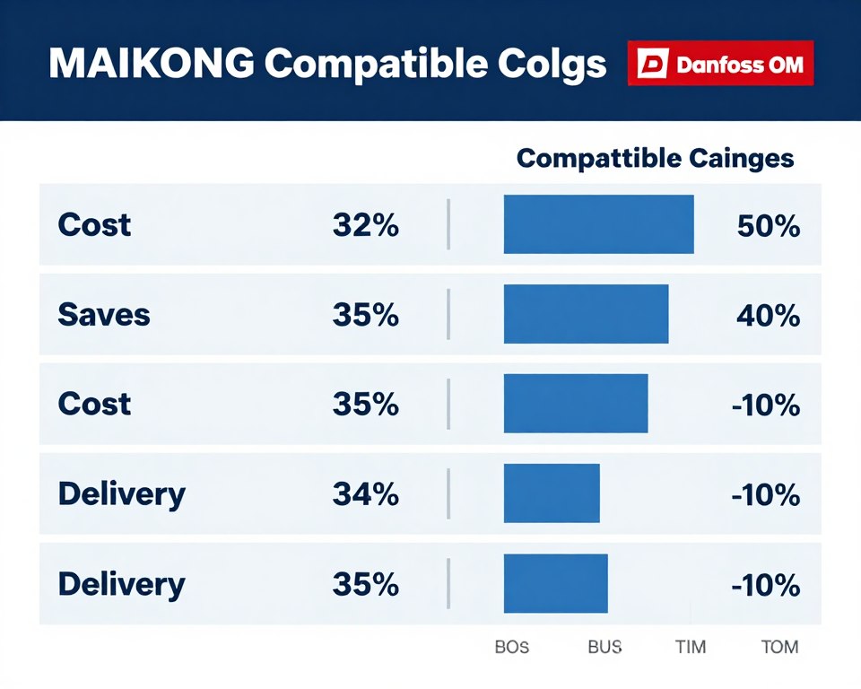 Comparaison prix et délais Danfoss OEM vs MAIKONG compatible